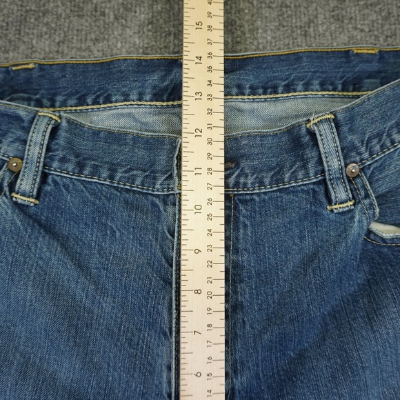 Polo Ralph Lauren Jeans Mens 38x30 Blue Classic Fit 867 Straight Medium Denim - Picture 7 of 16